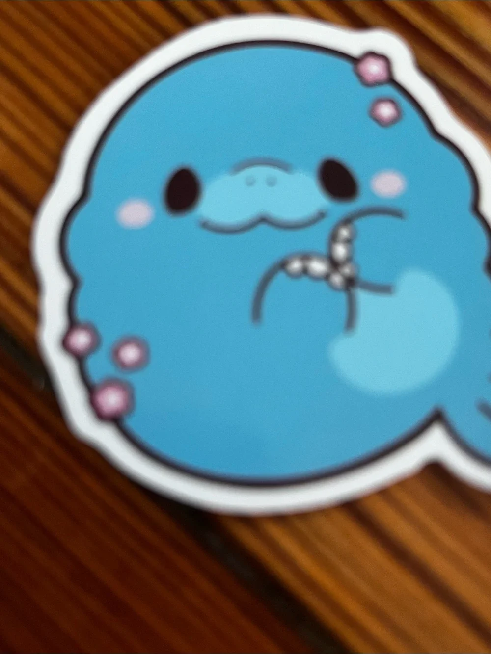 Set of five stickers